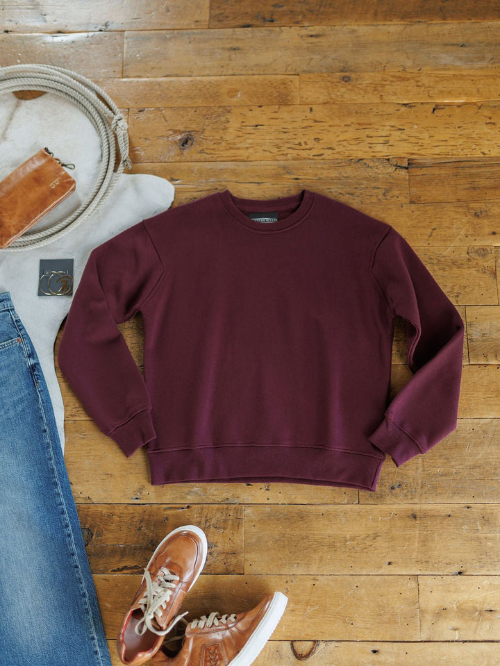Windsor Plum Crewneck