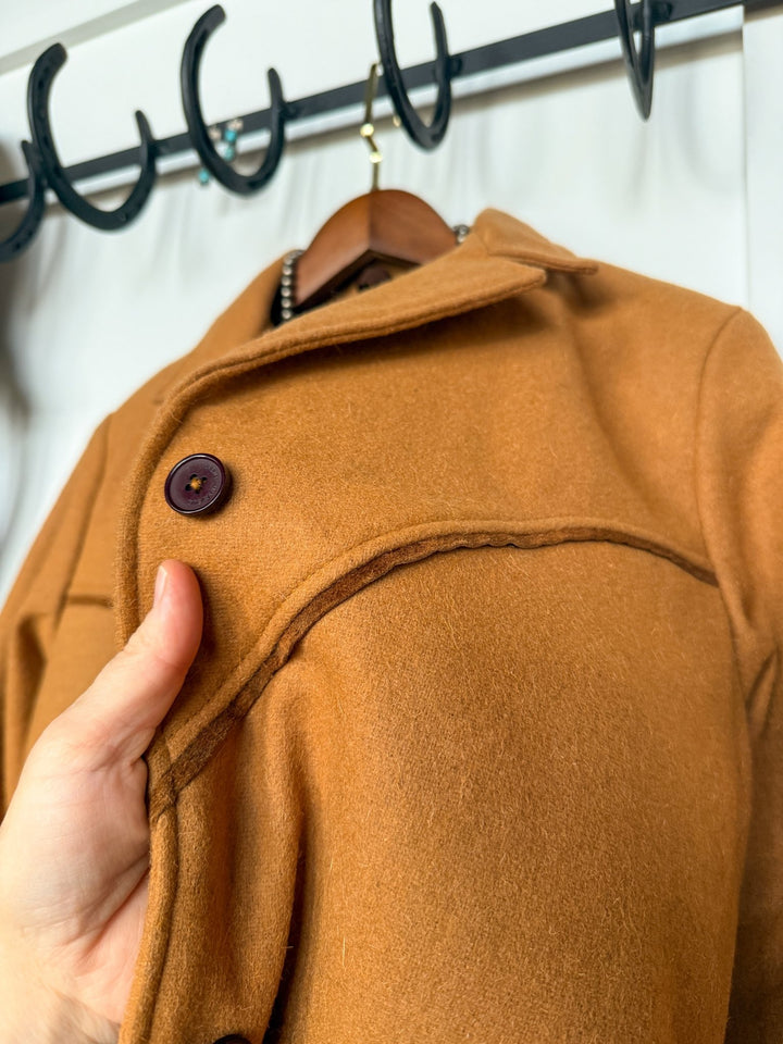 Winnetka Wool Fringe Jacket
