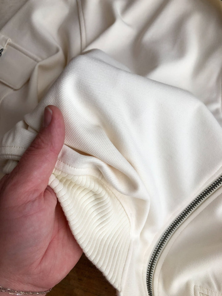 Wishek Cream Cargo Jacket