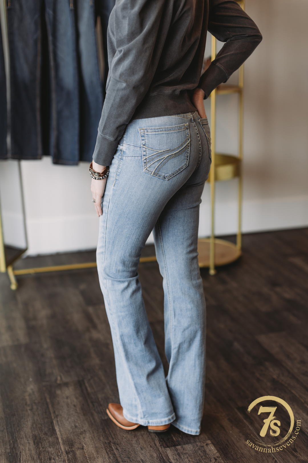 The Stayton High Rise Boot Cut Jean