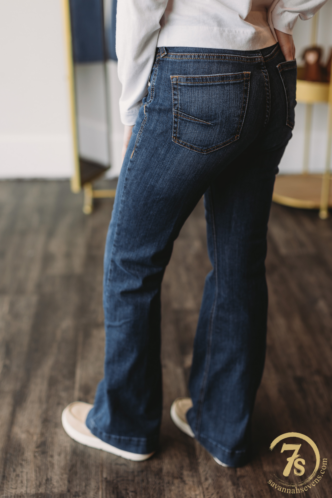The Letty High Rise Slim Trouser Jean