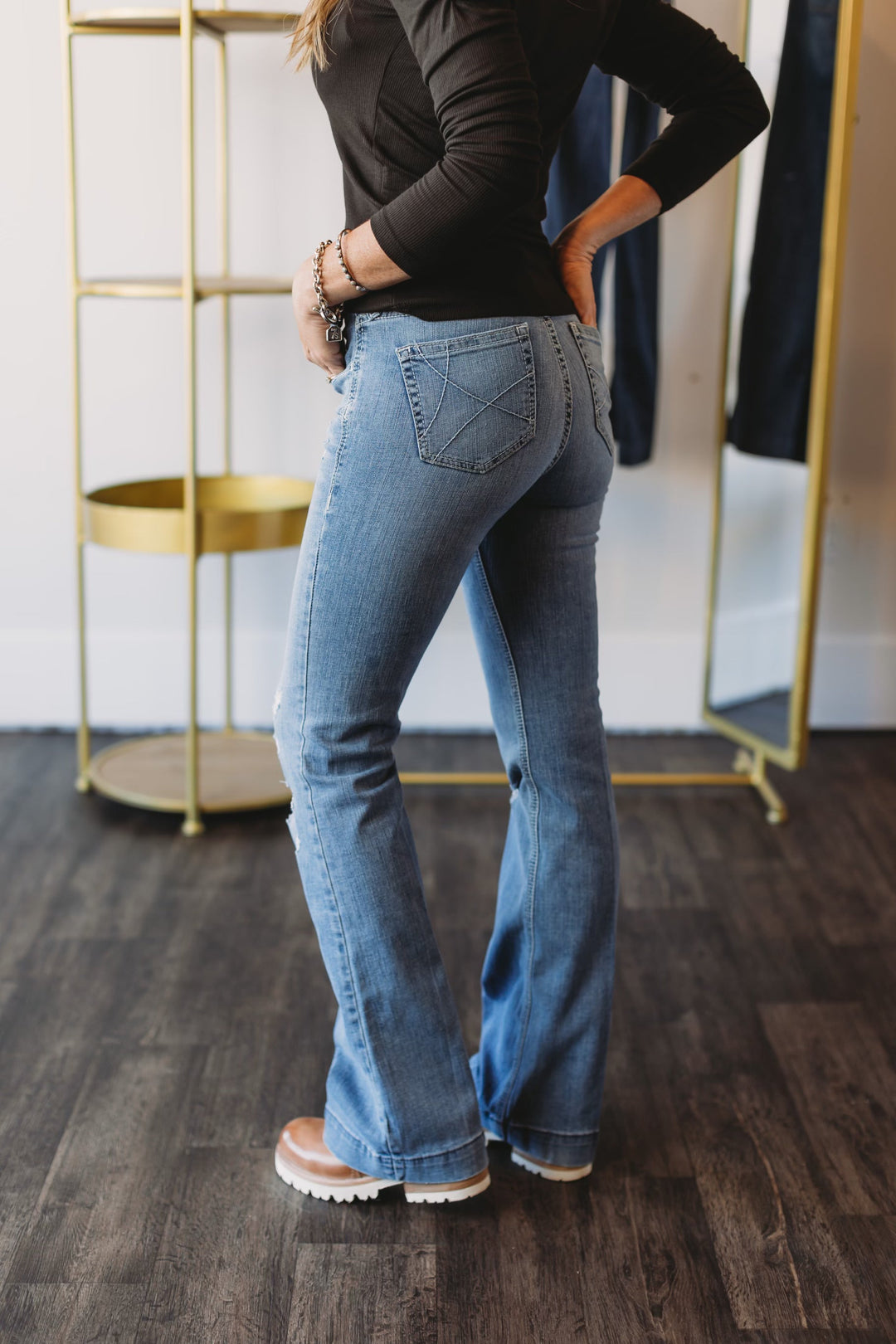 The Layne High Rise Slim Trouser Jean *Exclusive* – Savannah Sevens western  life{&}style