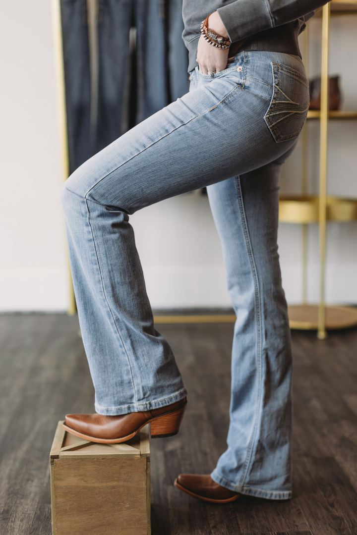 The Stayton High Rise Boot Cut Jean
