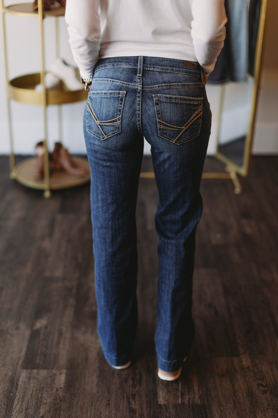 The Rendon Mid Rise Trouser Jean