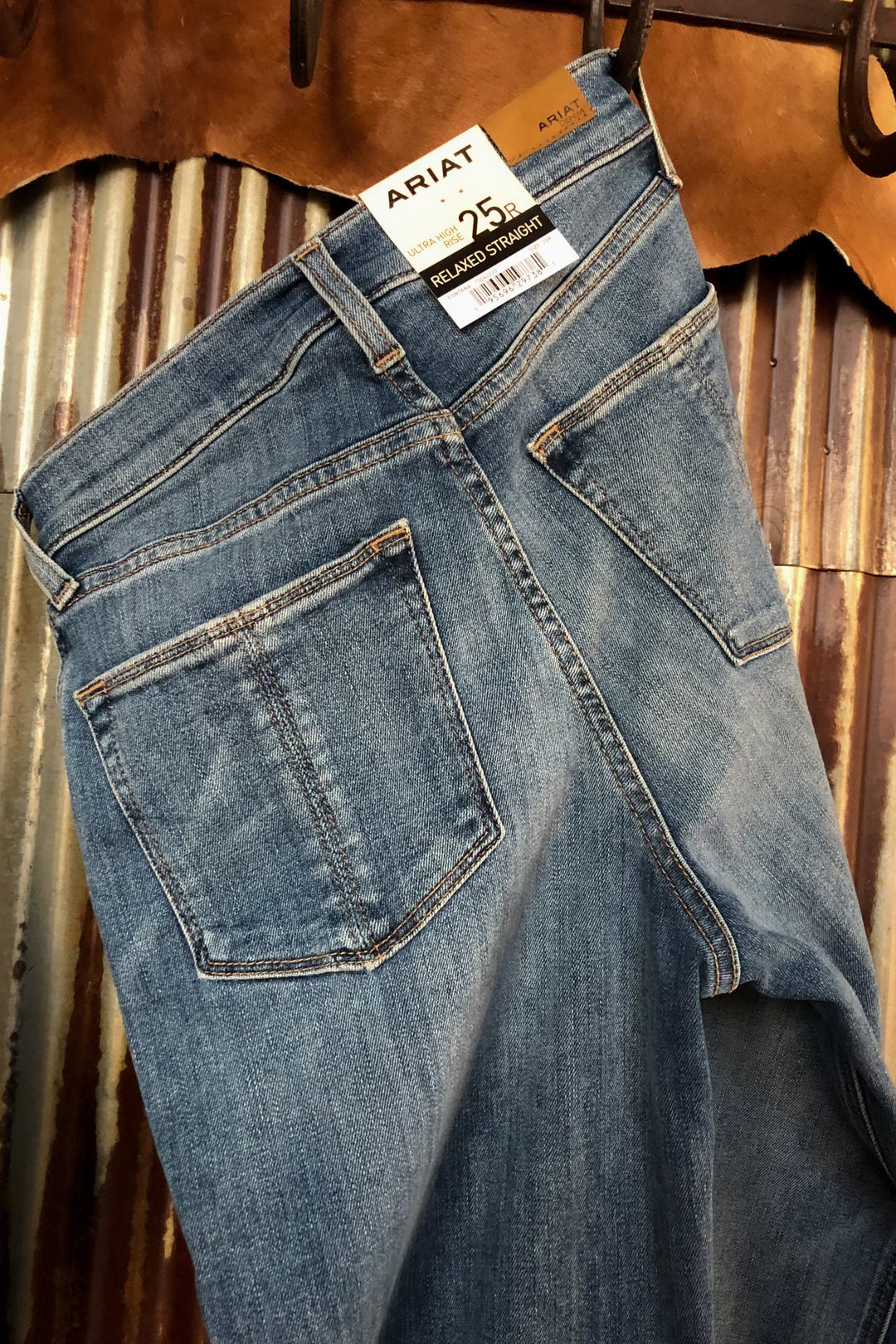 The Yates High Rise Relaxed Straight Leg Jean