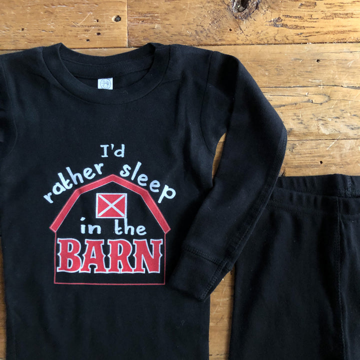 The Sleep In The Barn {toddler}