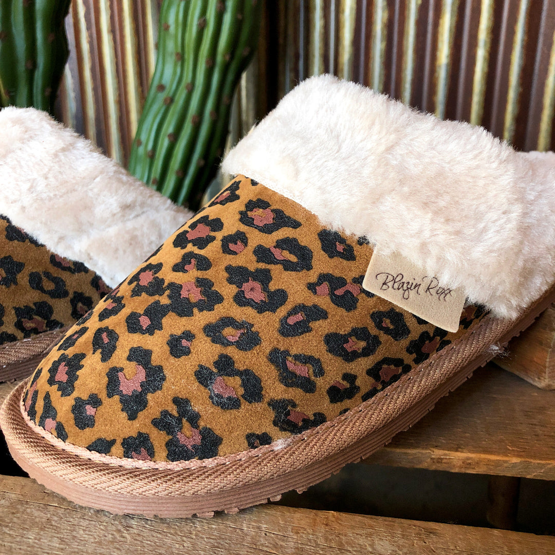 Leopard Slippers