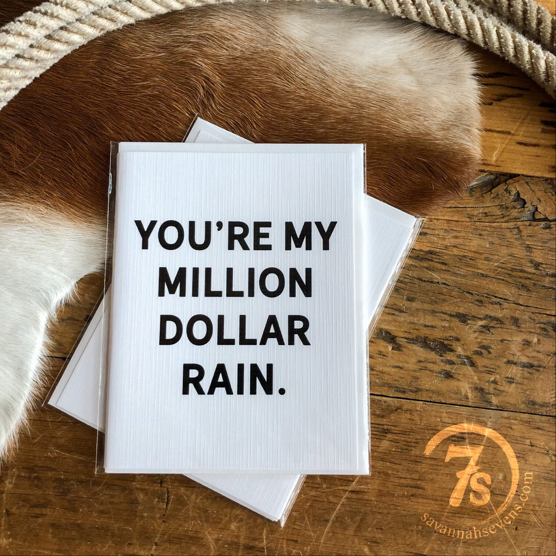 Million Dollar Rain Card