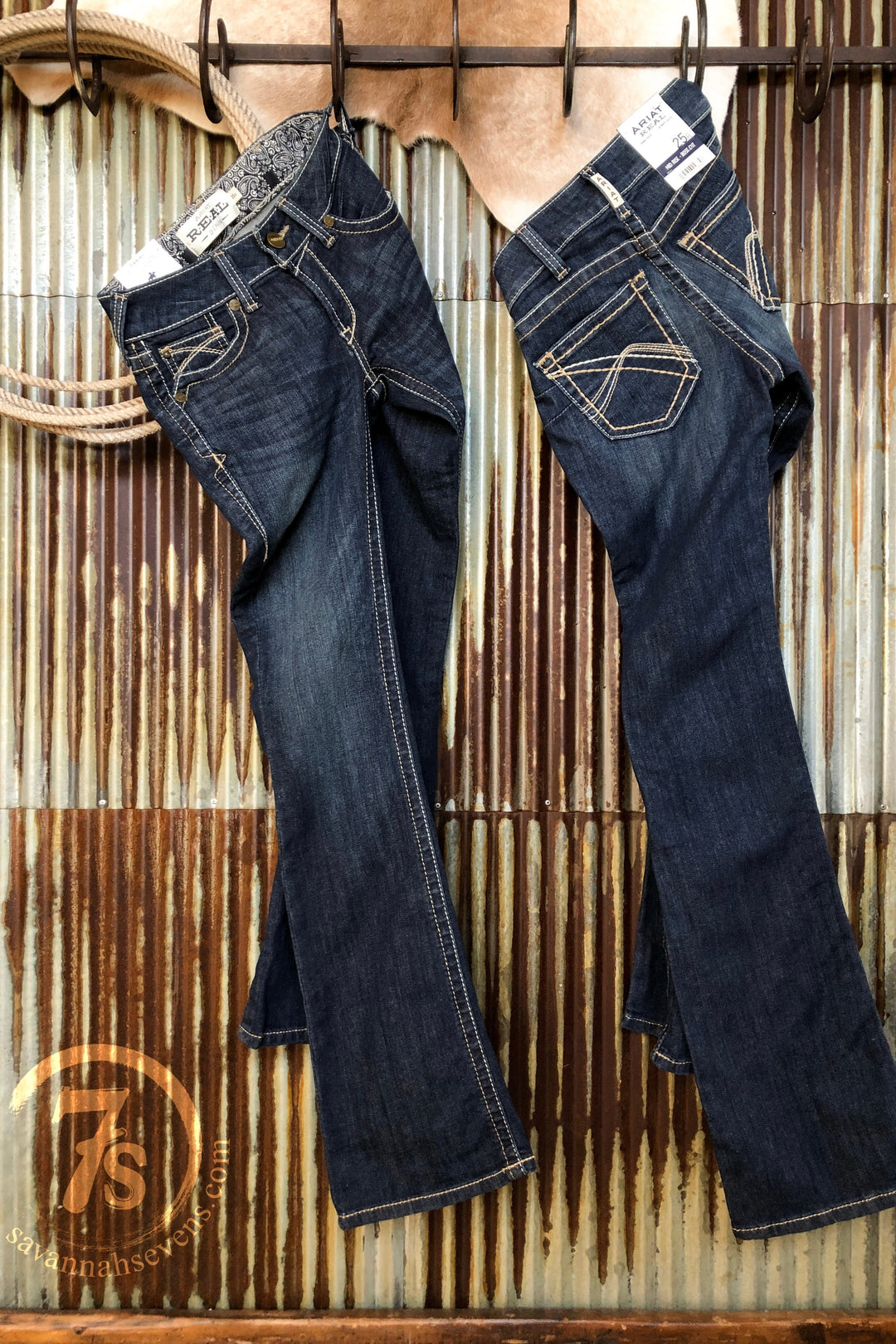 The Pecos Mid Rise Boot Cut Jean