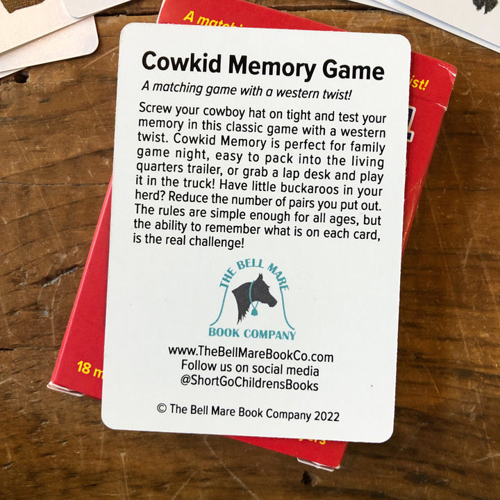 Cowkid Memory Game