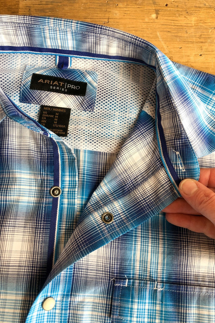 Bartlett Ariat Men's Plaid Pearl Snap