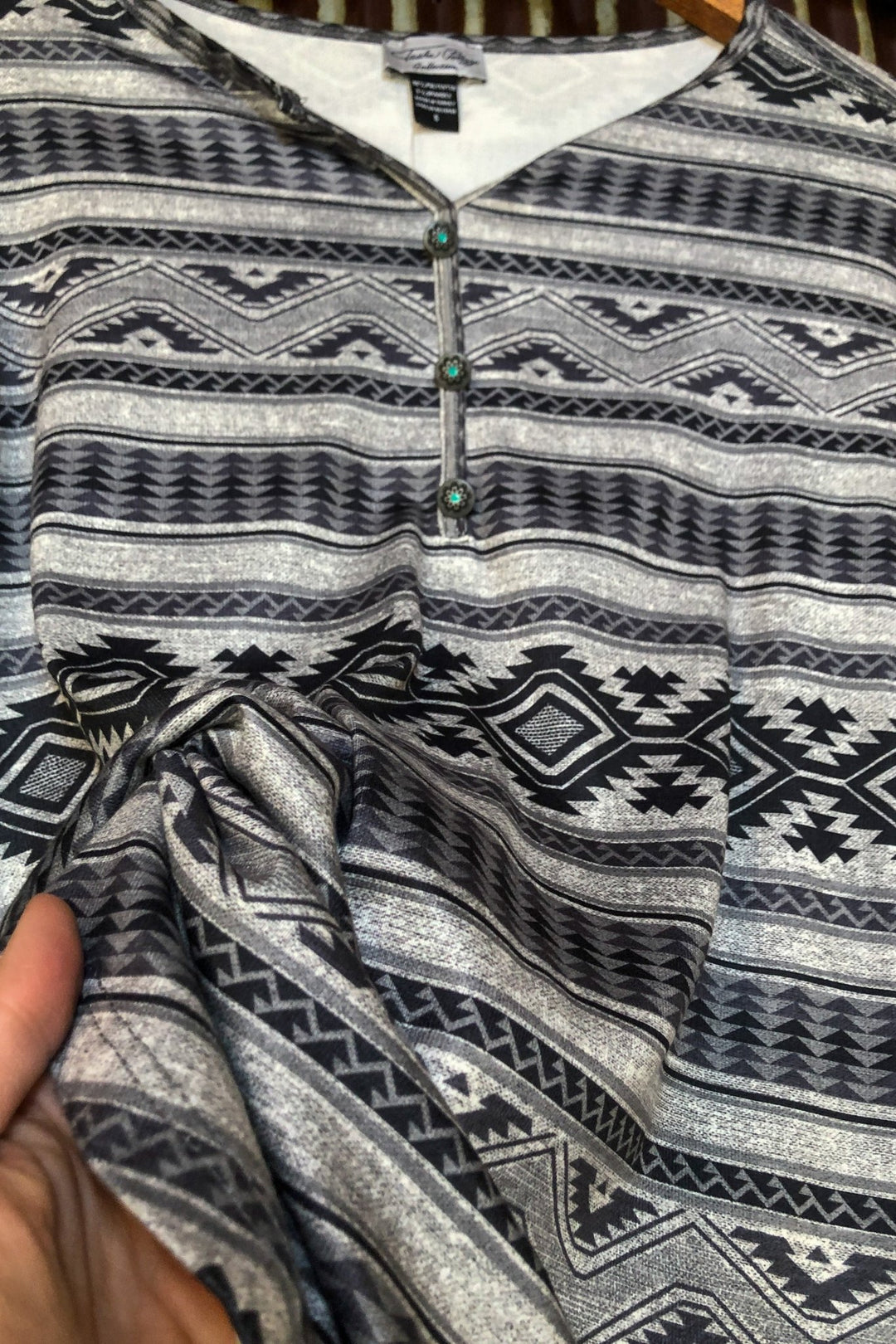 Cheyenne Southwest Henley Top