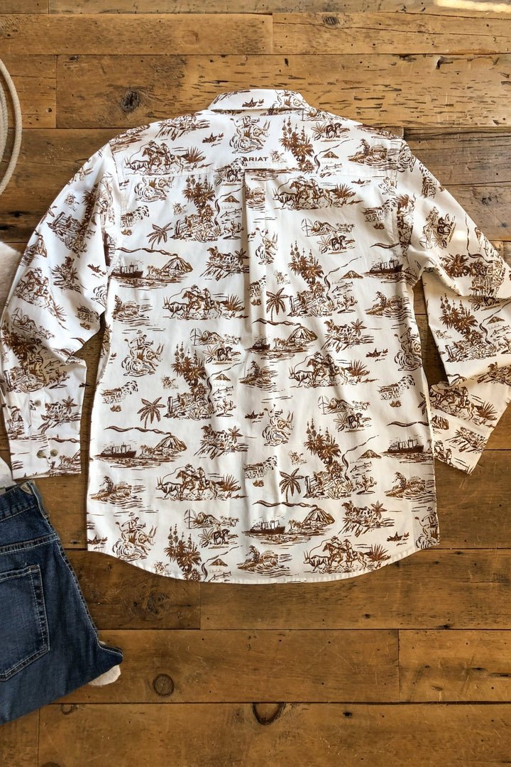 Cowboy Ariat Men's Islands Button Up