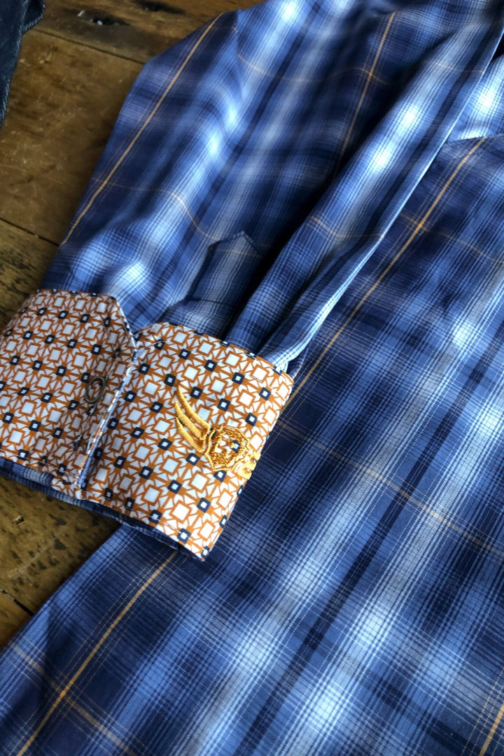 Dalton Ariat Men's Plaid Pearl Snap