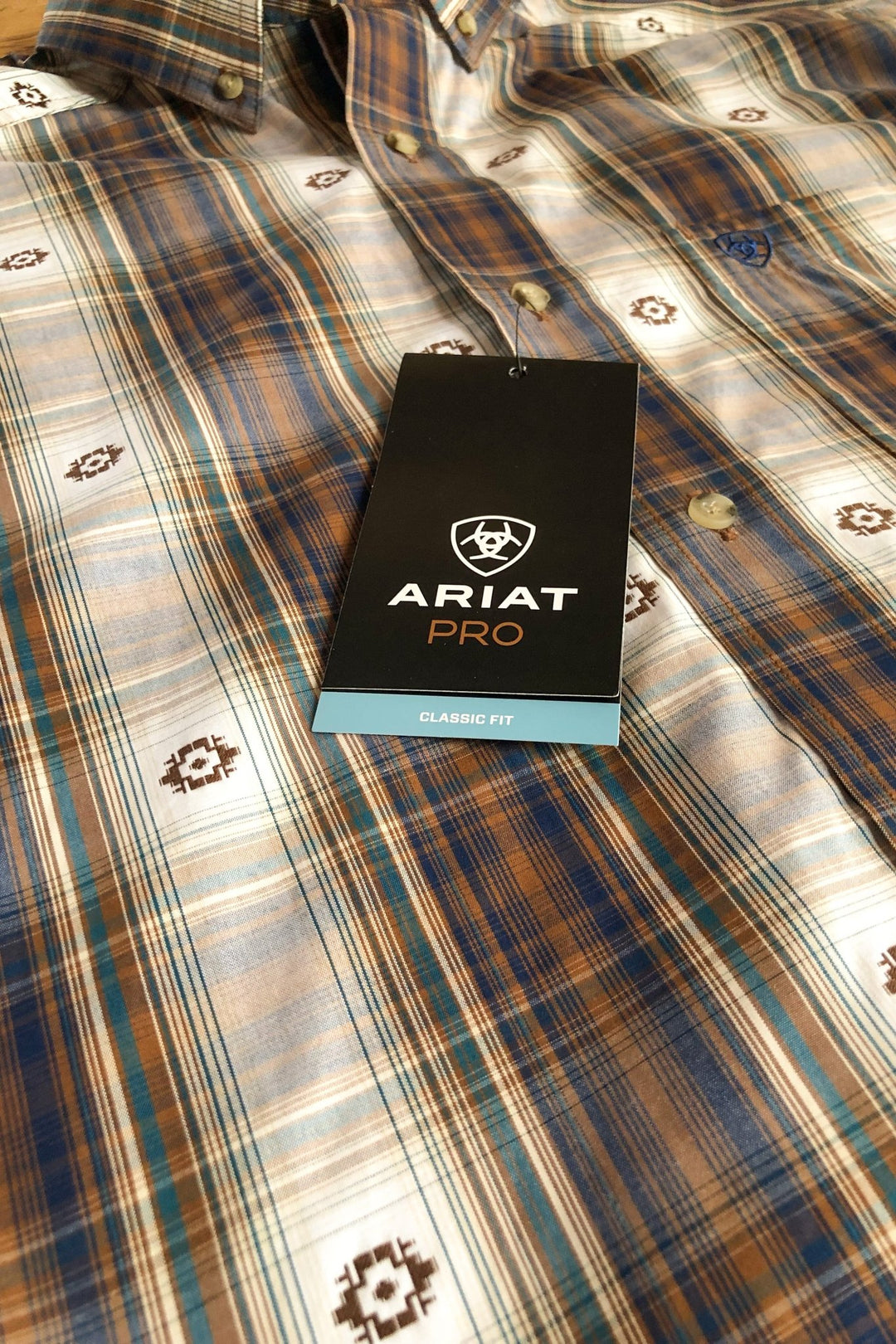 Felton Ariat Men's Plaid Button Up