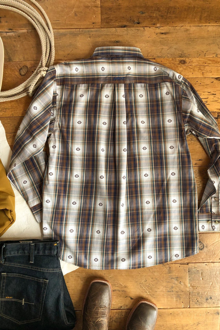 Felton Ariat Men's Plaid Button Up