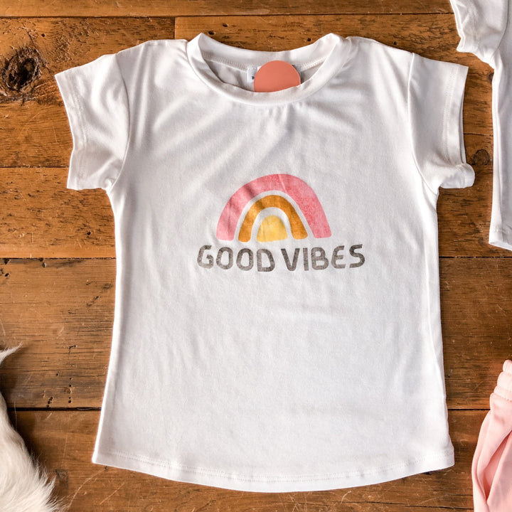 Good Vibes infant &toddler Graphic Tee