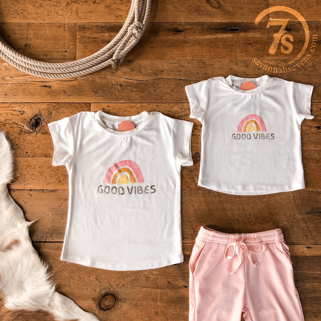Good Vibes infant &toddler Graphic Tee
