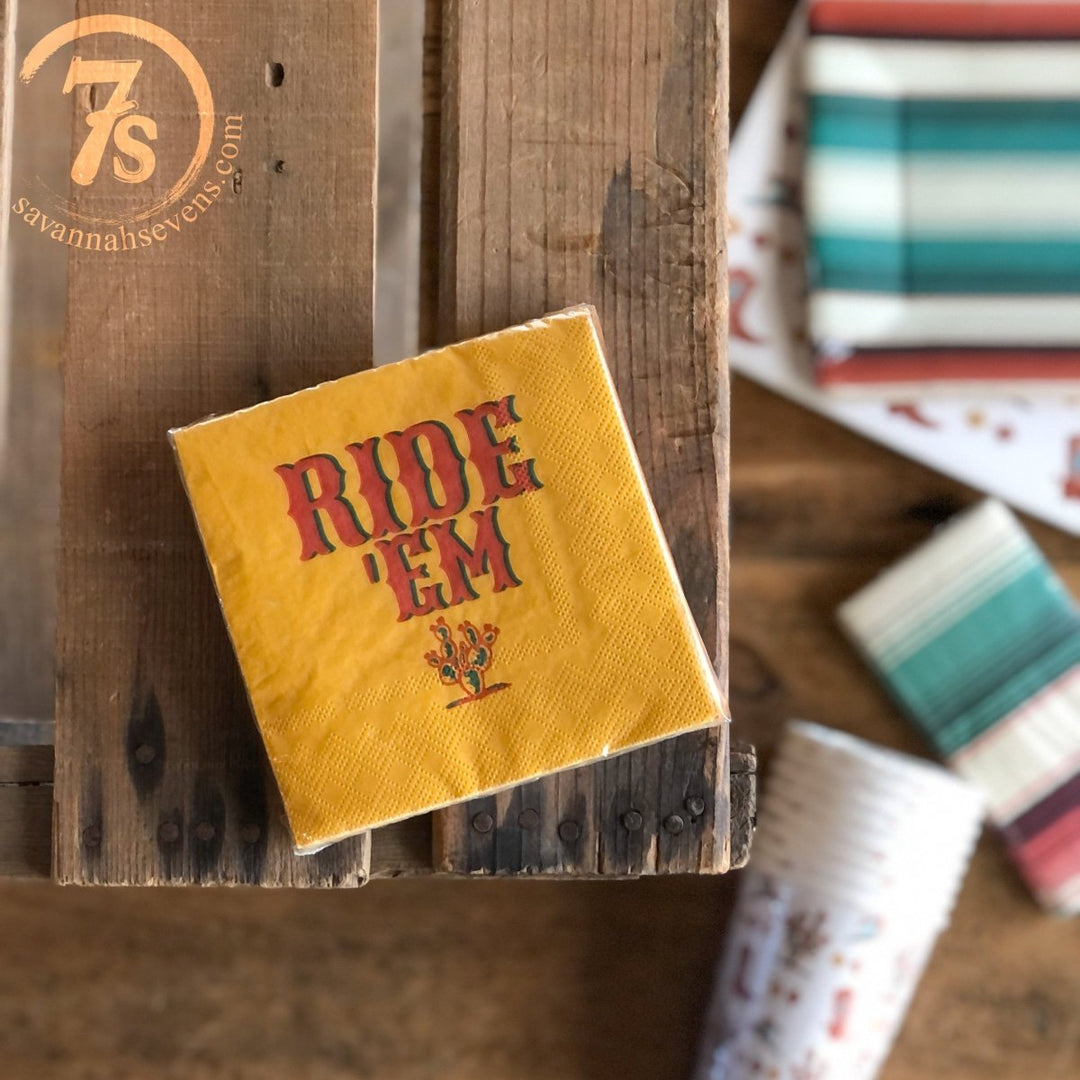 Ride 'Em Napkins