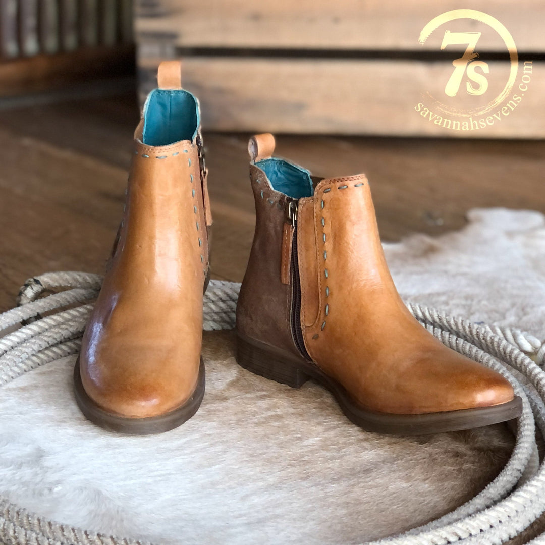 Stratton Leather Chelsea Bootie