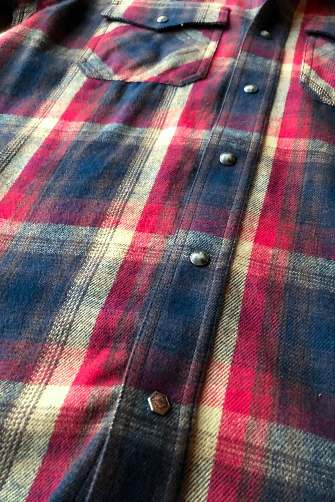 Tyro Ariat Men's Plaid Pearl Snap
